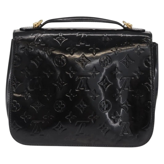 Louis Vuitton Mirada Monogram Vernis, Black, Patent Leather, Handbag