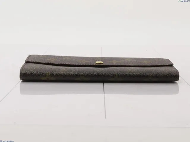 Louis Vuitton Zippy wallet vertical, Brown, Canvas, Wallet