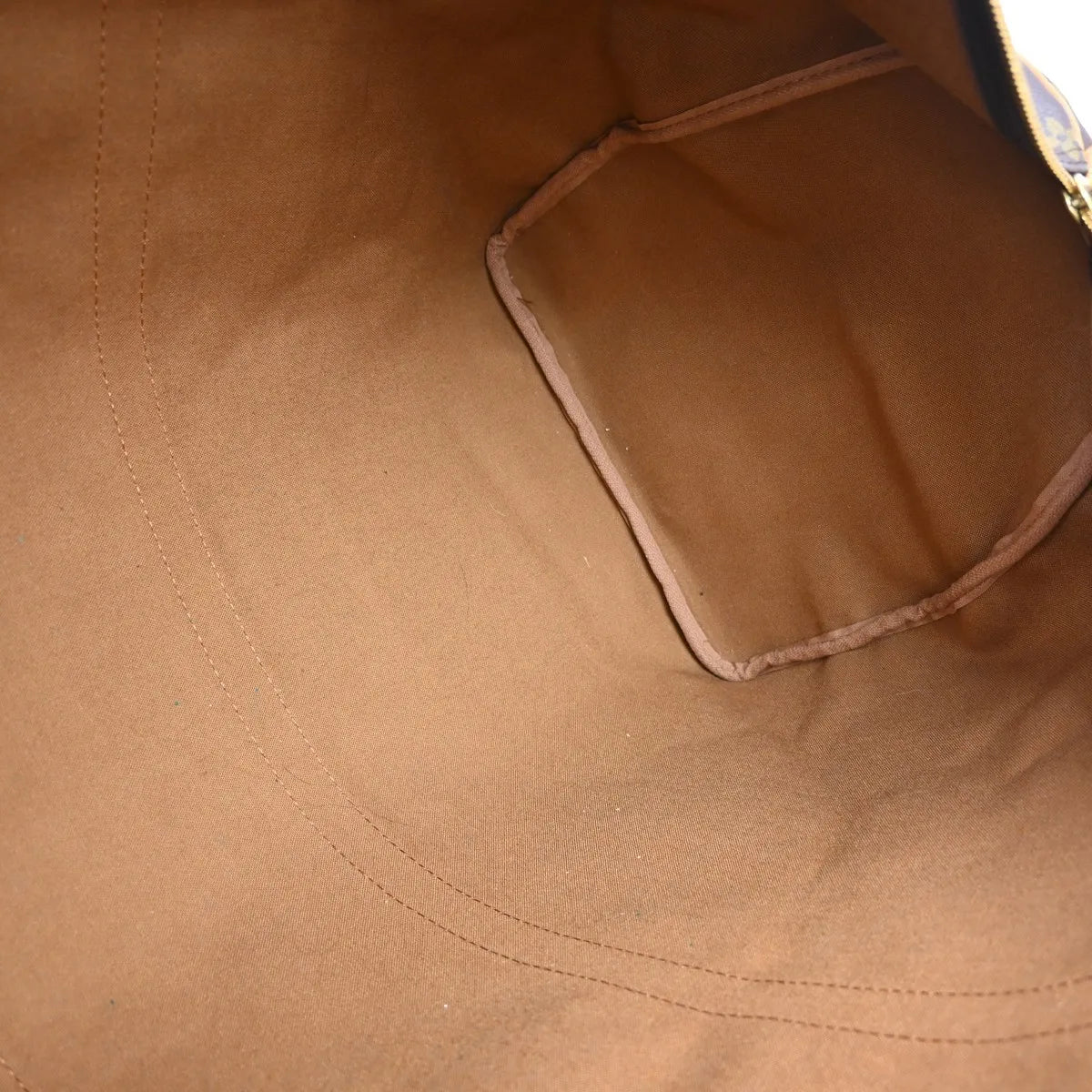 Louis Vuitton Keepall Monogram, Brown, Canvas, Travel Bag