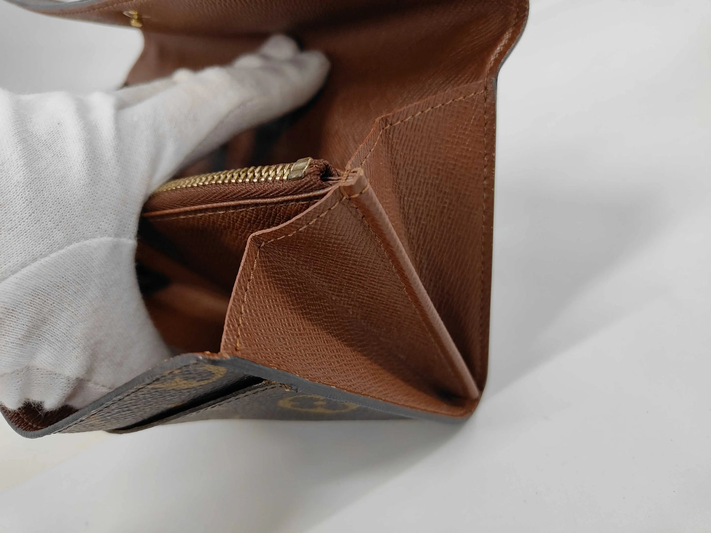 Louis Vuitton Porte Tresor International Monogram Canvas, Brown, Canvas, Wallet
