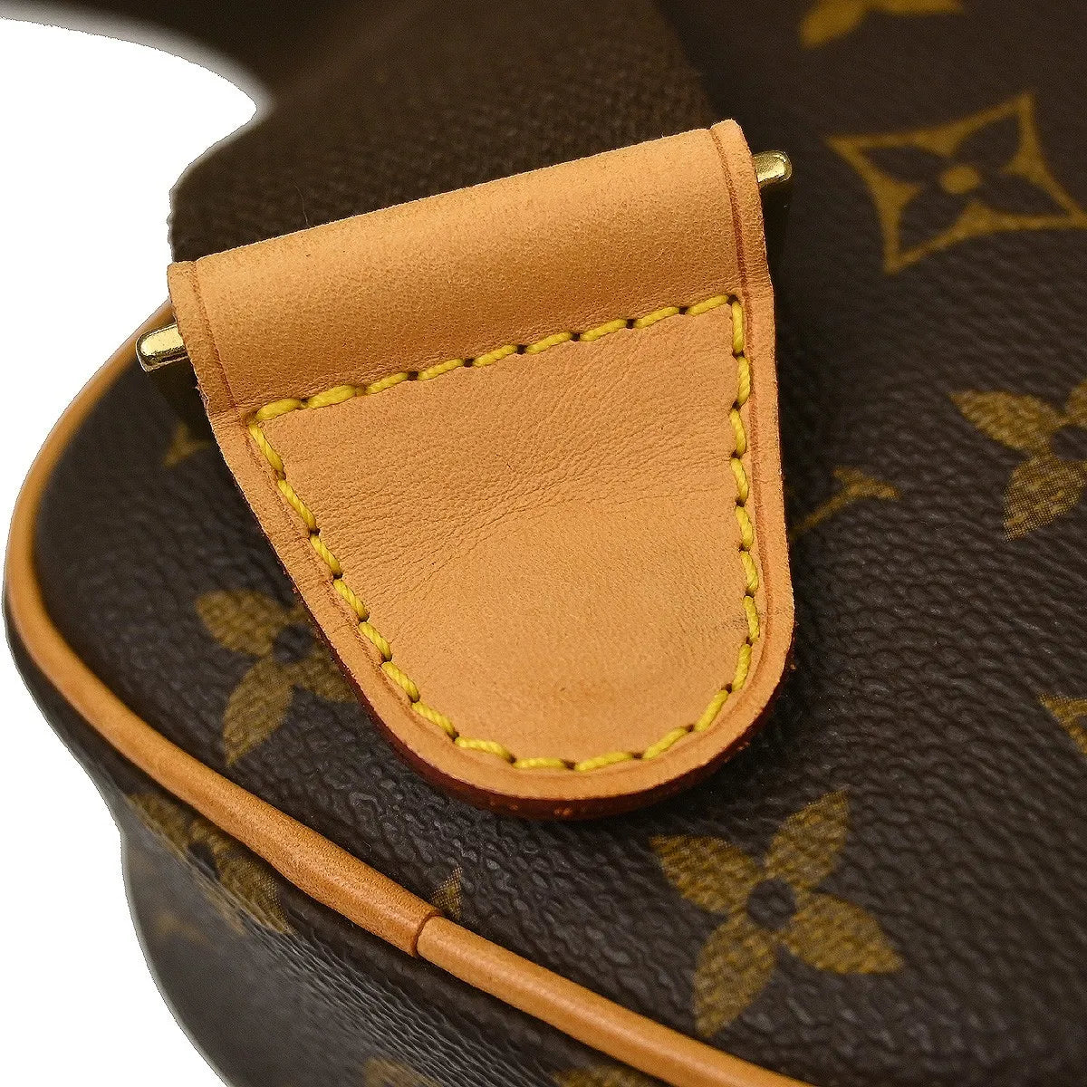 Louis Vuitton Pochette Gange Monogram Canvas, Brown, Canvas, Clutch