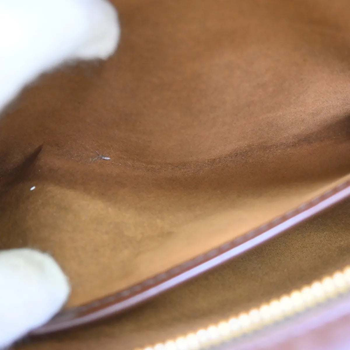 Louis Vuitton Pochette Saint Louis Damier, Brown, Canvas, Clutch