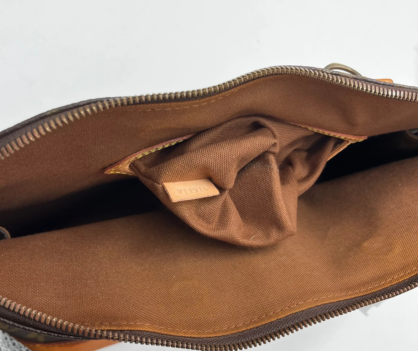 Louis Vuitton Vintage Alma Monogram Canvas, Brown, Canvas, Handbag