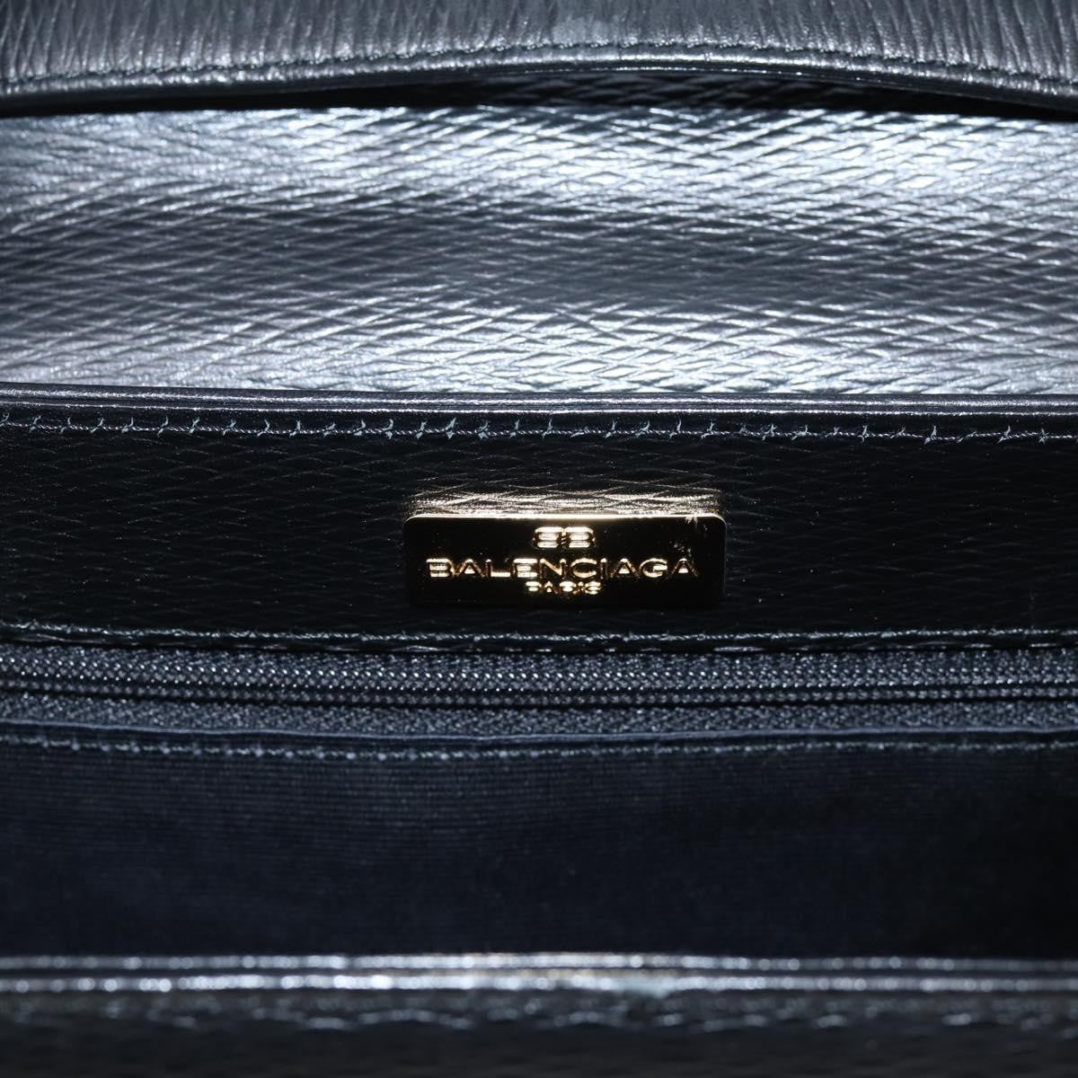Balenciaga Vintage Leather, Black, Leather, Handbag