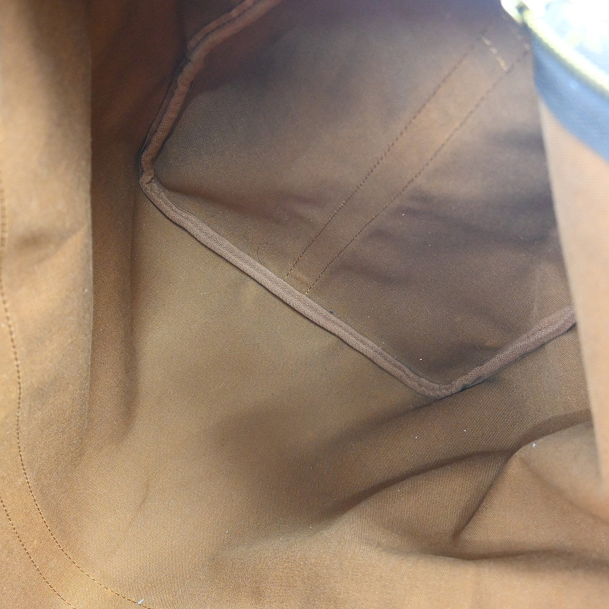 Louis Vuitton Keepall Bandoulière Monogram, Brown, Canvas, Travel Bag