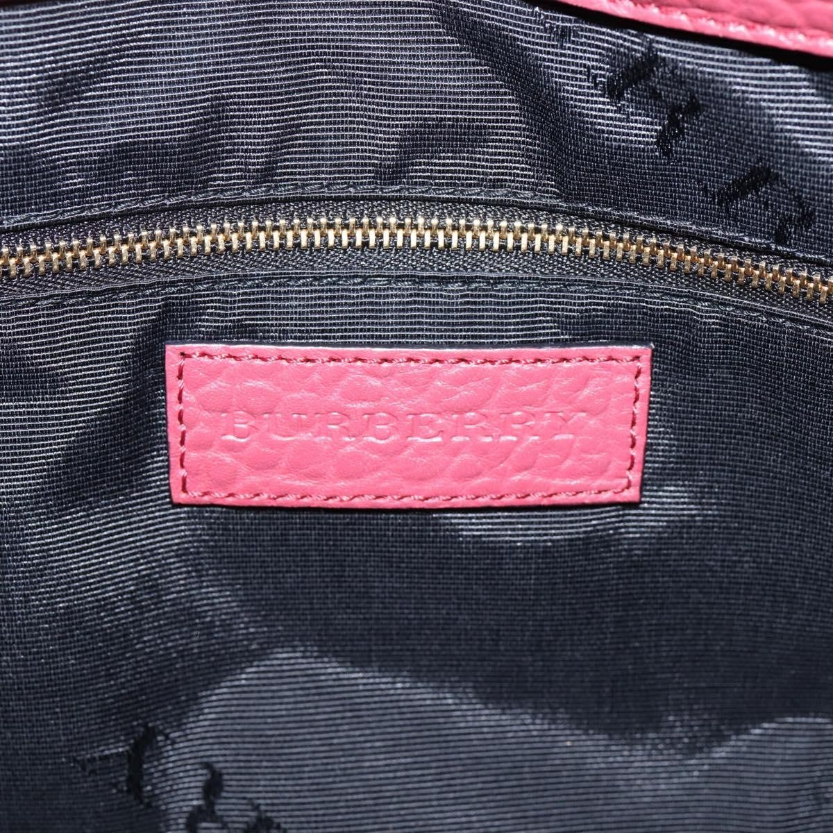 Burberry Clifton Convertible Heritage Grained Leather, Red, Leather, Tote Bag
