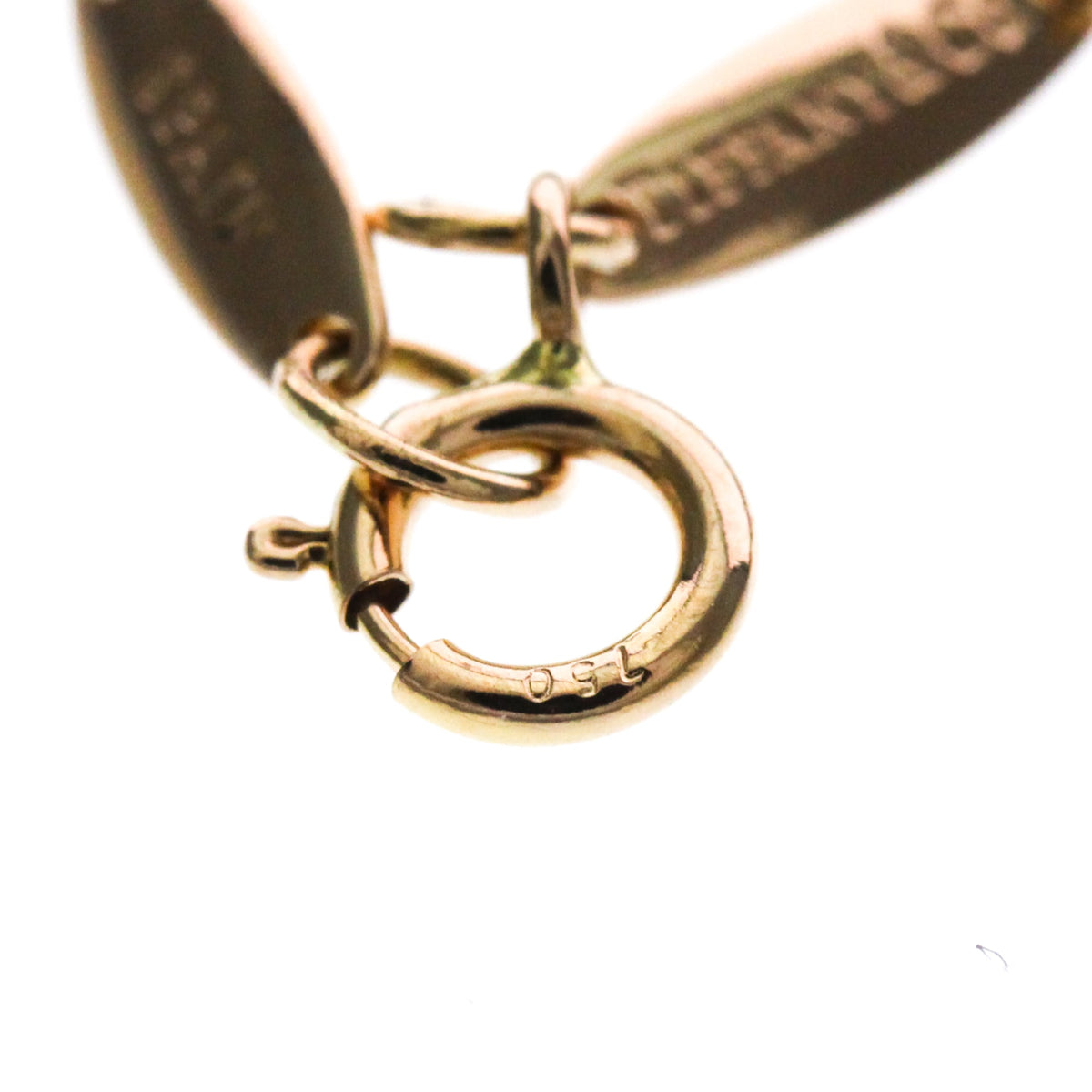 Tiffany & Co. Elsa Peretti Open Heart Pendant 18K Rose Gold, Pink, Pink Gold, Necklace