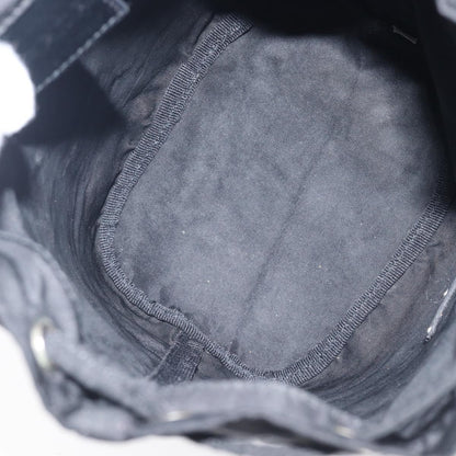 Prada Vela Drawstring Bucket Wristlet Tessuto, Black, Nylon, Clutch