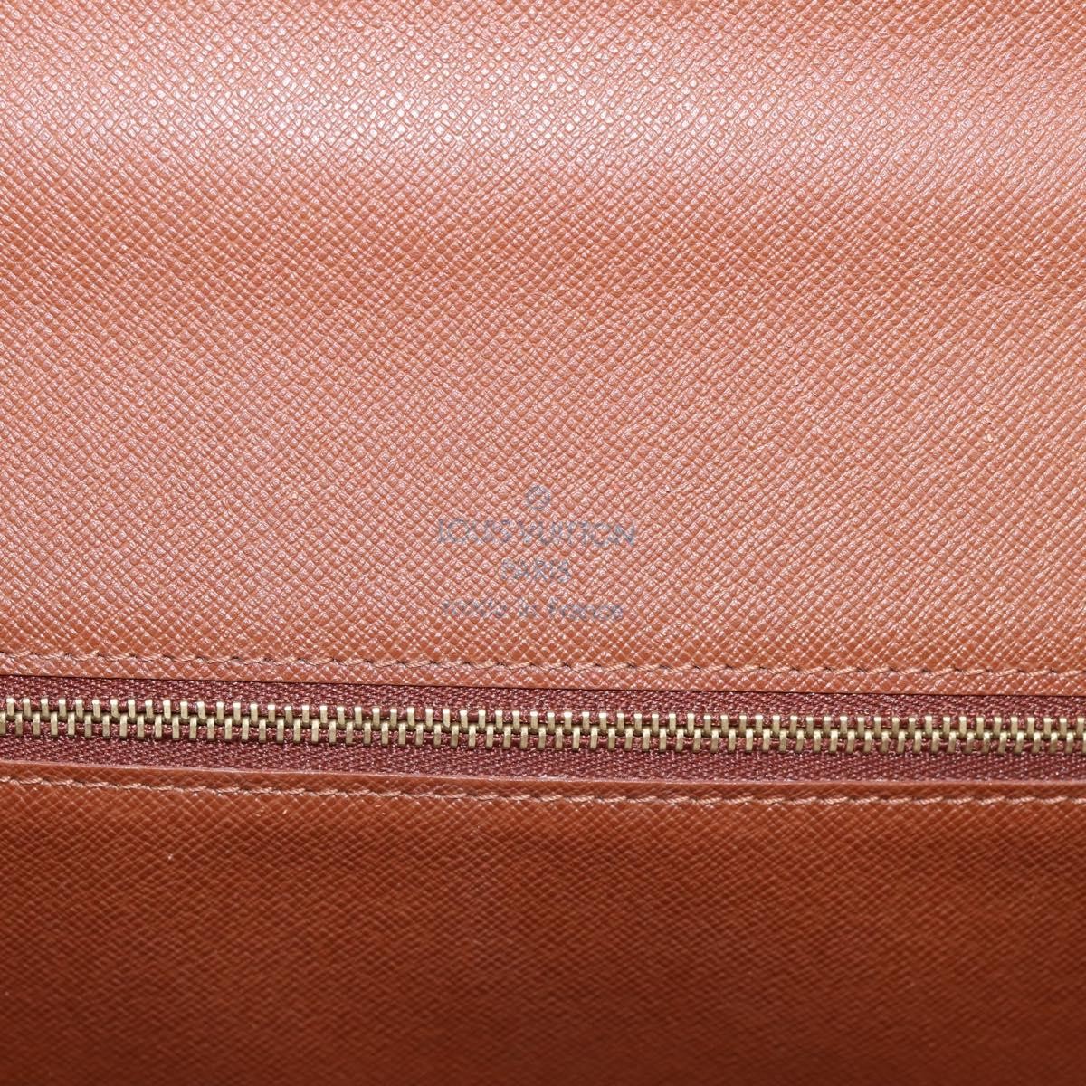 Louis Vuitton Monceau Monogram Canvas, Brown, Canvas, Handbag