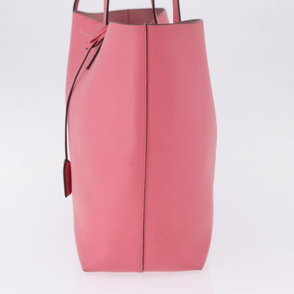 Saint Laurent Shopper Leather, Pink, Leather, Tote Bag