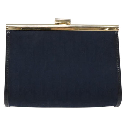 Christian Dior Trotter pouch Canvas, NAVY, CANVAS, Clutche & pouche