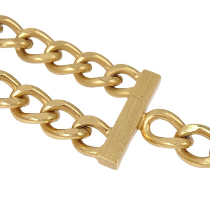 Chanel Necklace Flower Metal, Gold, Gold Plated, Necklace