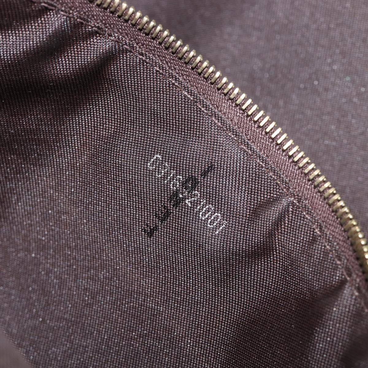 Fendi Zucchino Canvas Mamma Baguette Canvas, Brown, Canvas, Shoulder Bag