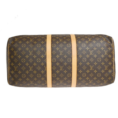 Louis Vuitton Keepall Monogram Canvas, Brown, Canvas, Travel Bag