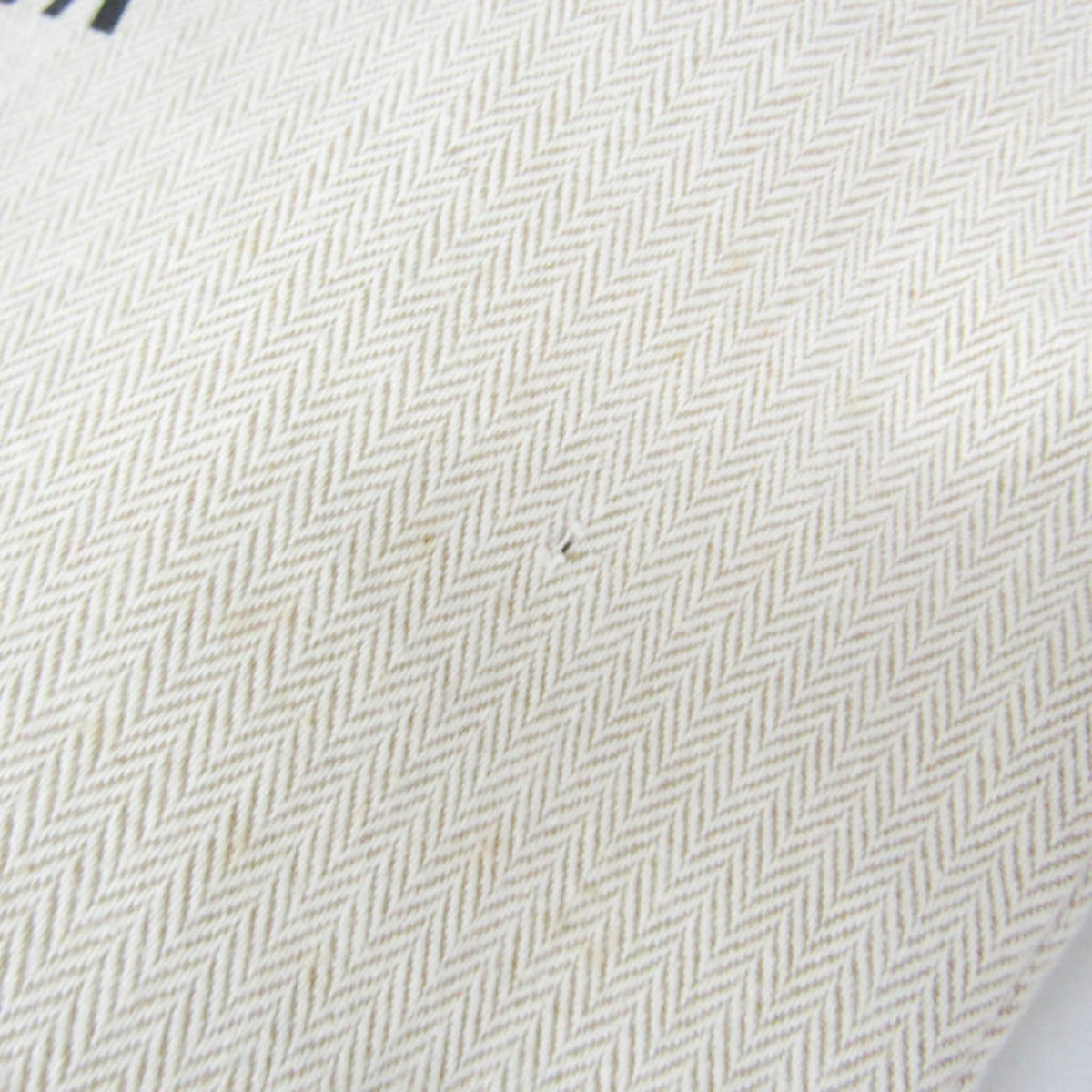 Hermes Aline Toile, Beige, Cotton, Shoulder Bag
