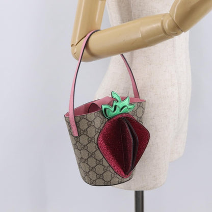 Gucci Children's Convertible GG Coated Canvas with Applique, Beige, Canvas, Tote Bag