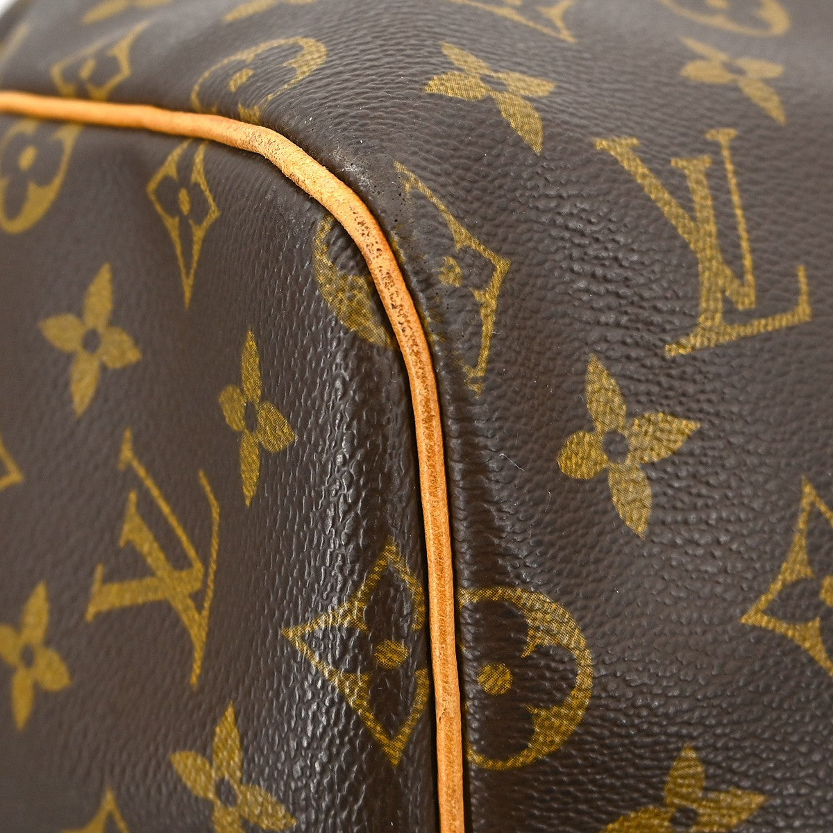Louis Vuitton Keepall Monogram, Brown, Canvas, Travel Bag