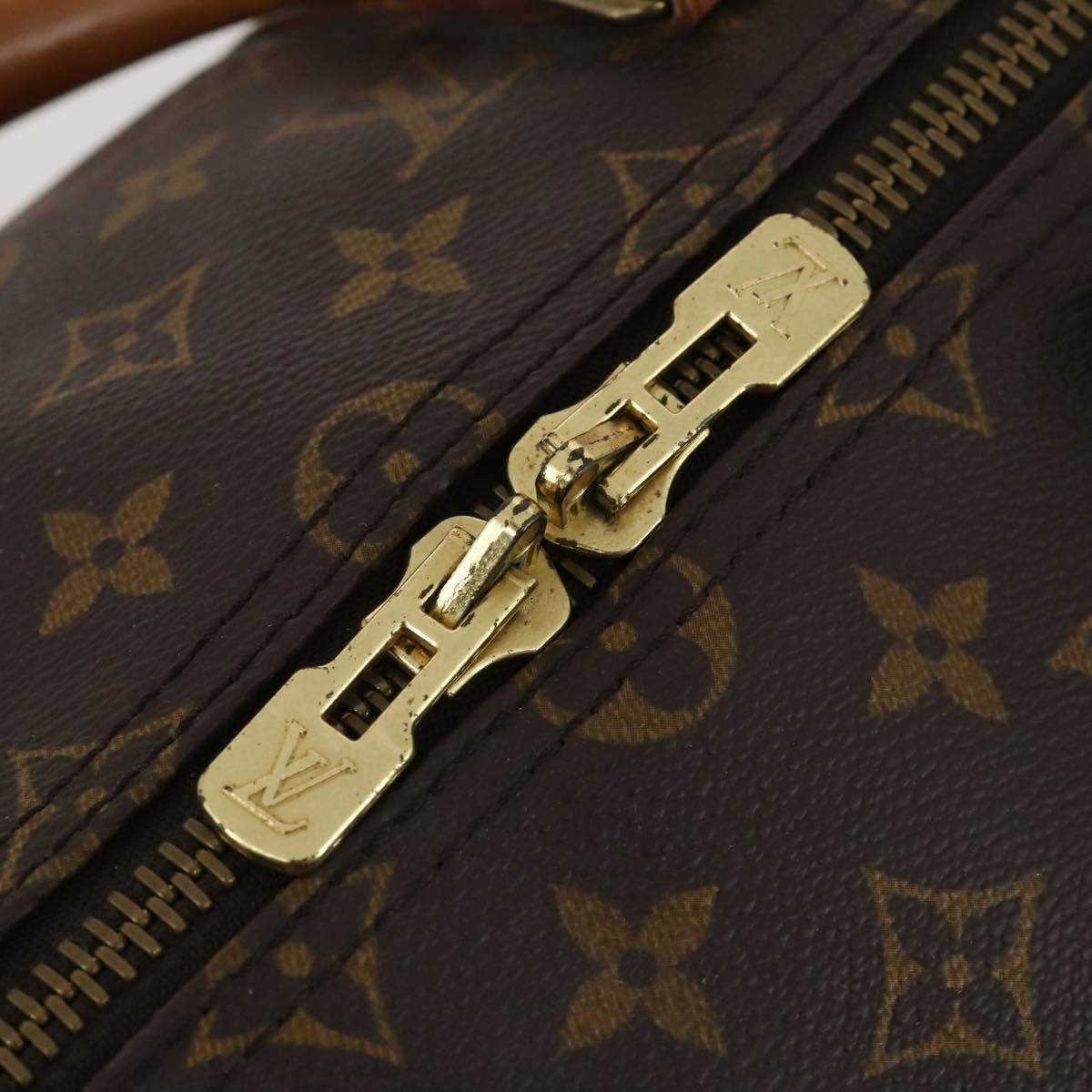 Louis Vuitton Keepall Monogram Canvas, Brown, Canvas, Travel Bag
