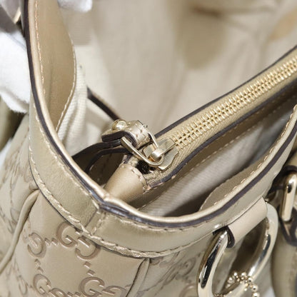 Gucci Sukey Top Handle Guccissima Leather, Gold, Leather, Tote Bag