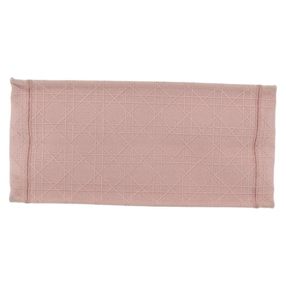 Christian Dior Book Cannage Embroidered Canvas, Pink, Canvas, Tote Bag