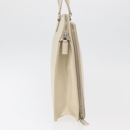Prada Convertible Travel Saffiano Leather, Beige, Leather, Briefcase