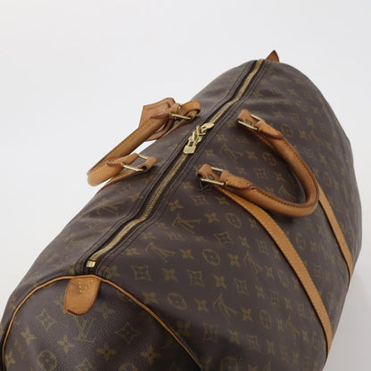 Louis Vuitton Keepall Monogram, Brown, Canvas, Travel Bag