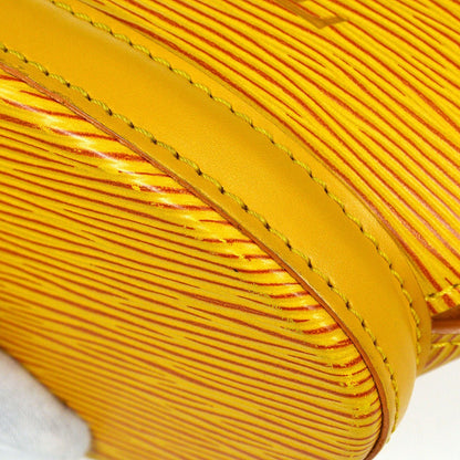 Louis Vuitton Saint Jacques Epi Leather, Yellow, Leather, Handbag