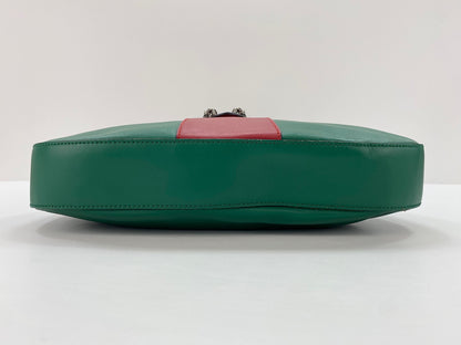 Gucci Dionysus Hobo Leather, Green, Leather, Shoulder Bag