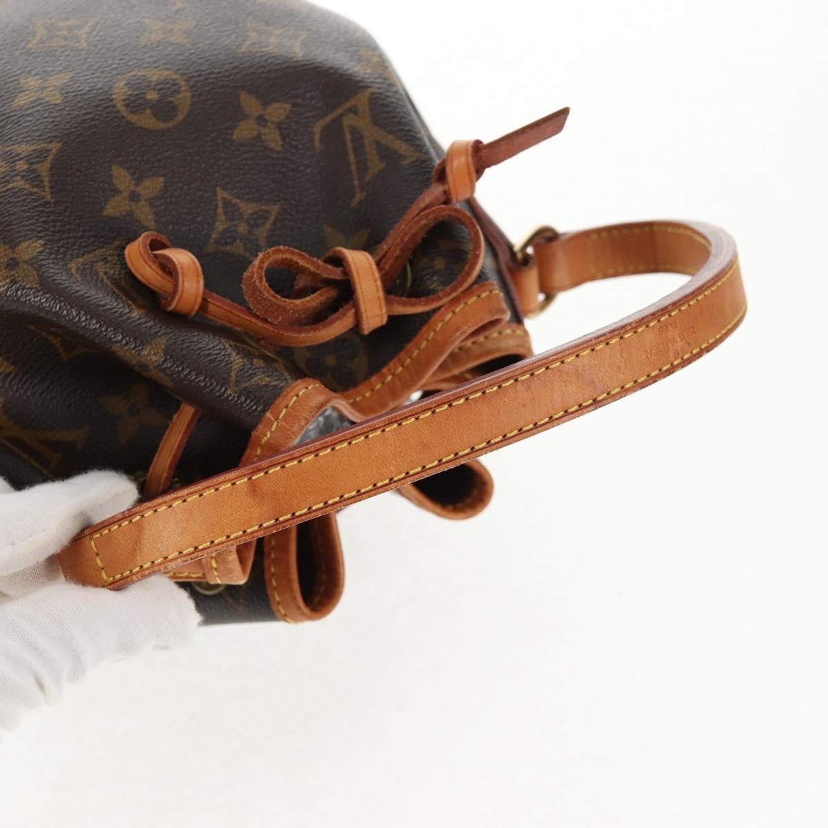 Louis Vuitton Noe Monogram Canvas, Brown, Canvas, Shoulder Bag
