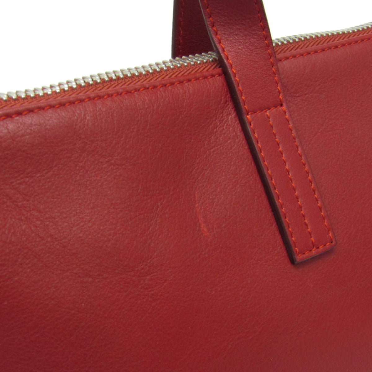 Loewe Toledo Leather, Red, Leather, Briefcase