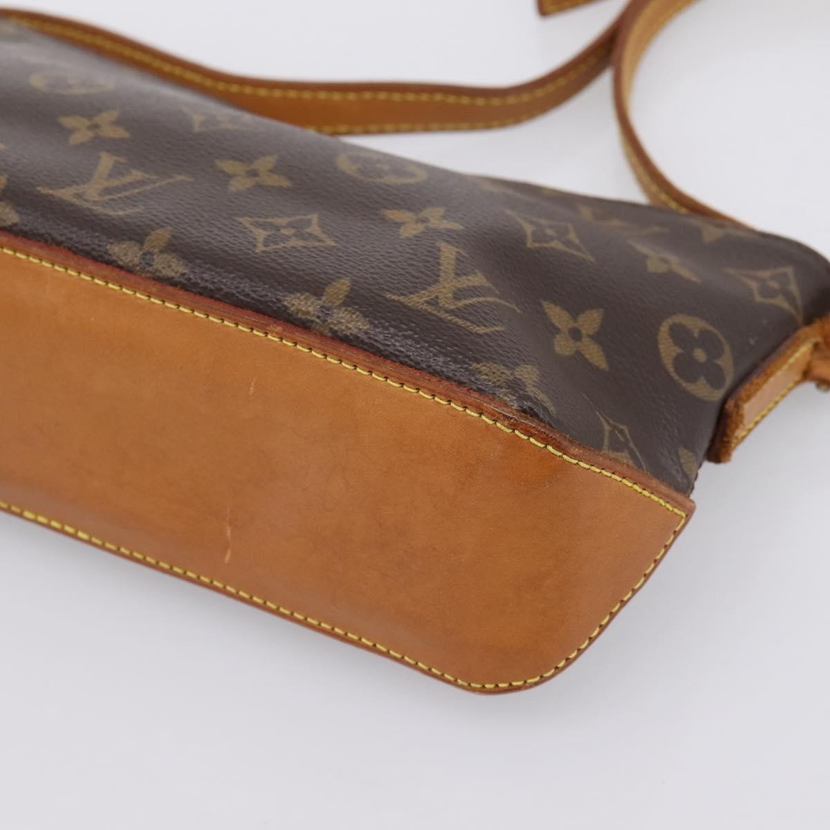 Louis Vuitton Trotteur Monogram Canvas, Brown, Canvas, Handbag