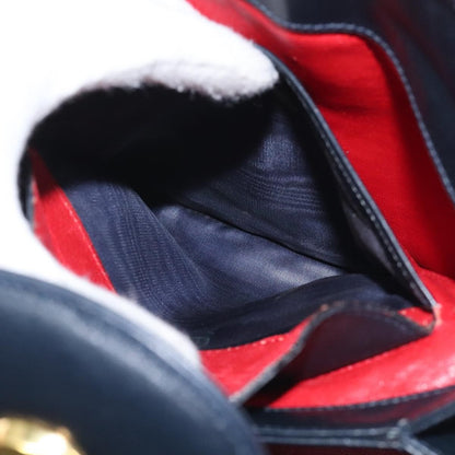 Gucci D-Ring leather, Navy, Leather, Handbag