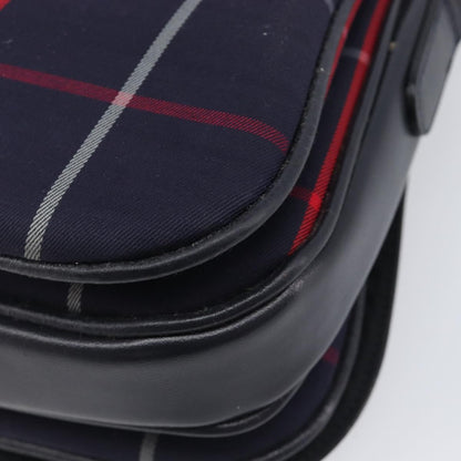 Burberry Nova Check Shoulder Bag Canvas, Navy, Canvas, Shoulder Bag