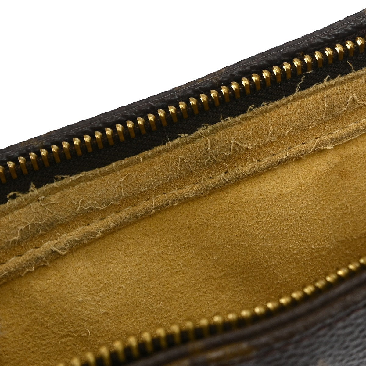 Louis Vuitton Looping Monogram Canvas, Brown, Canvas, Handbag