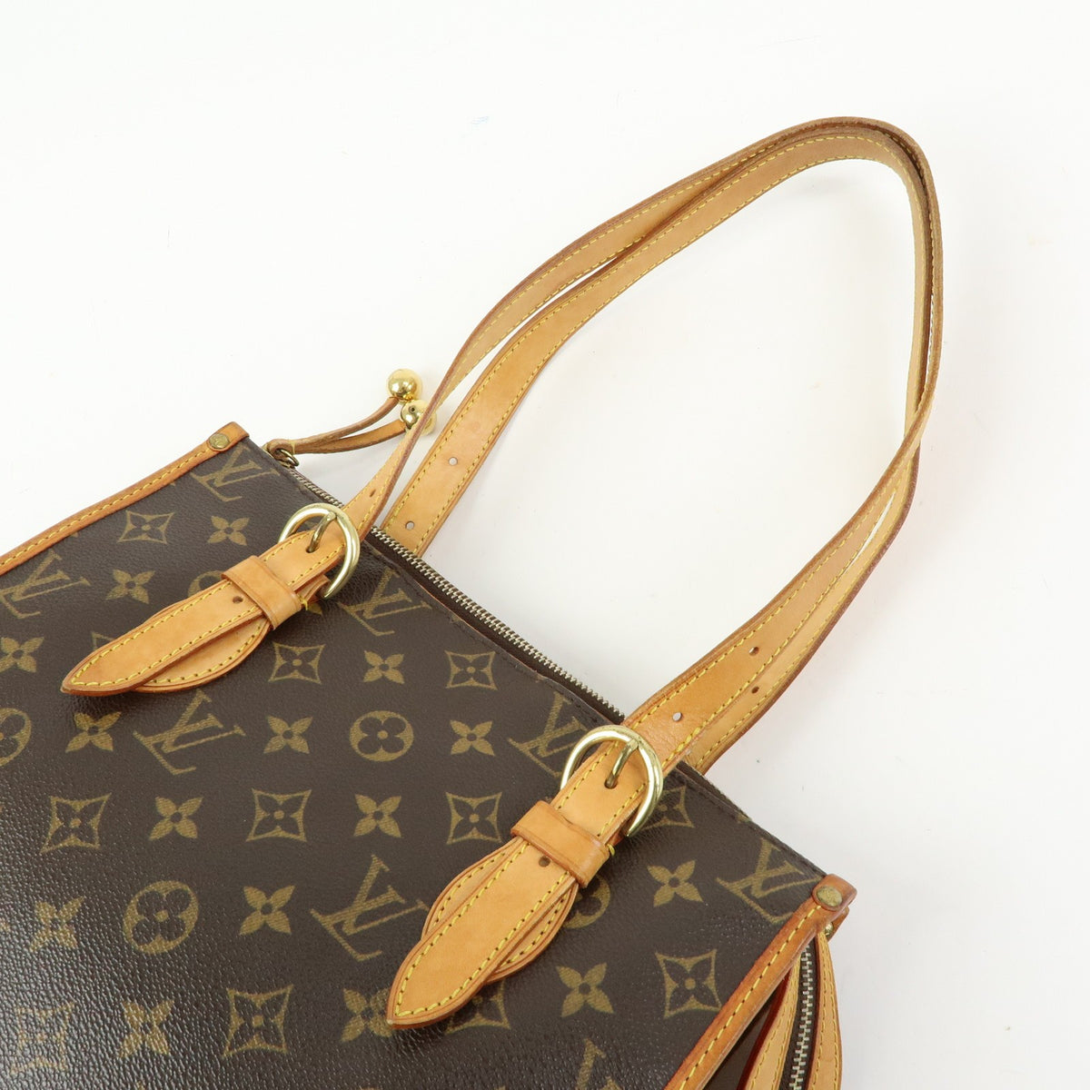 Louis Vuitton Popincourt Monogram Canvas, Brown, Canvas, Shoulder Bag