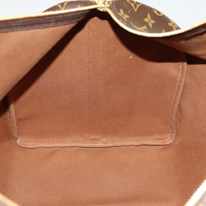 Louis Vuitton Keepall Bandouliere Bag Monogram Canvas, BROWN, CANVAS, Travel bag