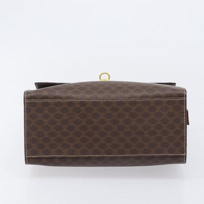 Celine Handbag Canvas, Brown, Canvas, Handbag