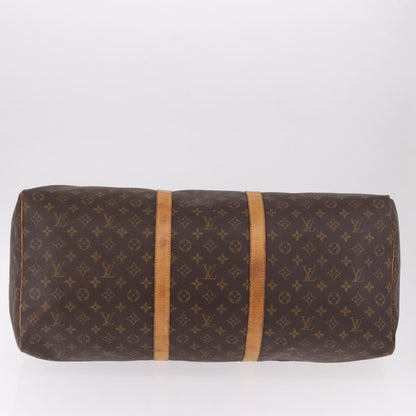 Louis Vuitton Keepall Monogram, Brown, Canvas, Travel Bag