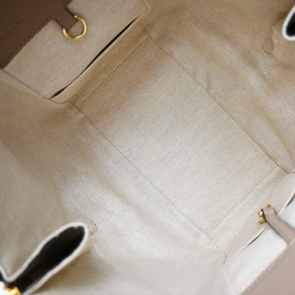 Loewe Hammock Leather, Beige, Leather, Handbag