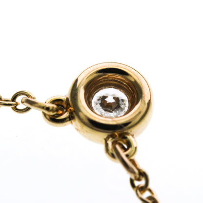 Tiffany & Co. Elsa Peretti Diamonds By The Yard Pendant 18K Rose Gold and Diamond, Gold, Pink Gold, Necklace