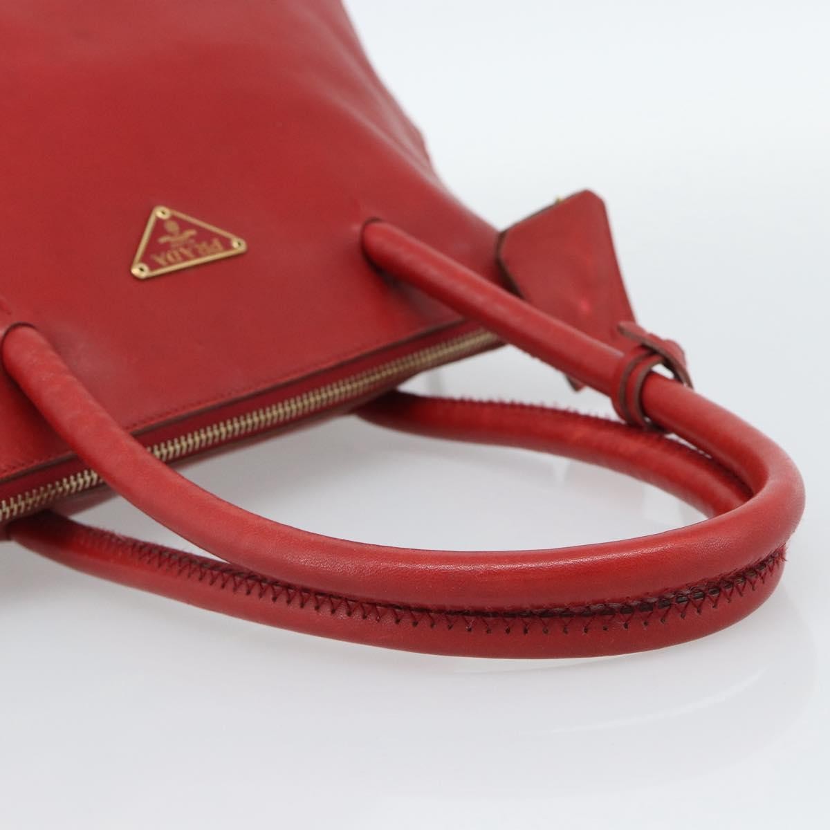 Prada Promenade Saffiano Leather, Red, Leather, Handbag