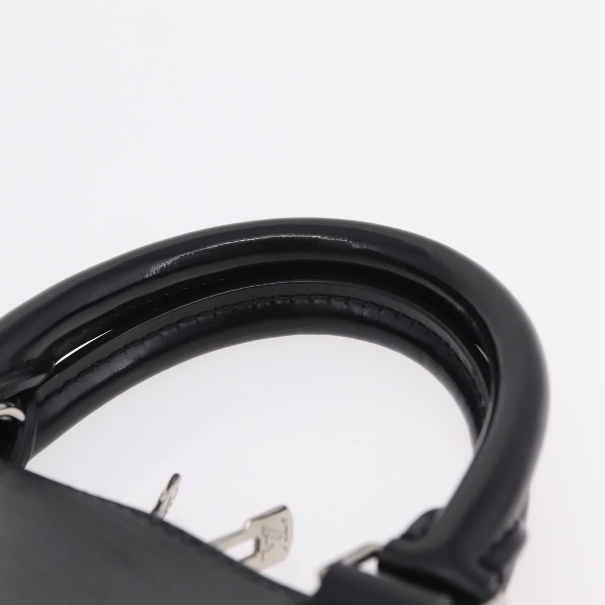 Louis Vuitton Alma Epi Leather, Black, Leather, Handbag