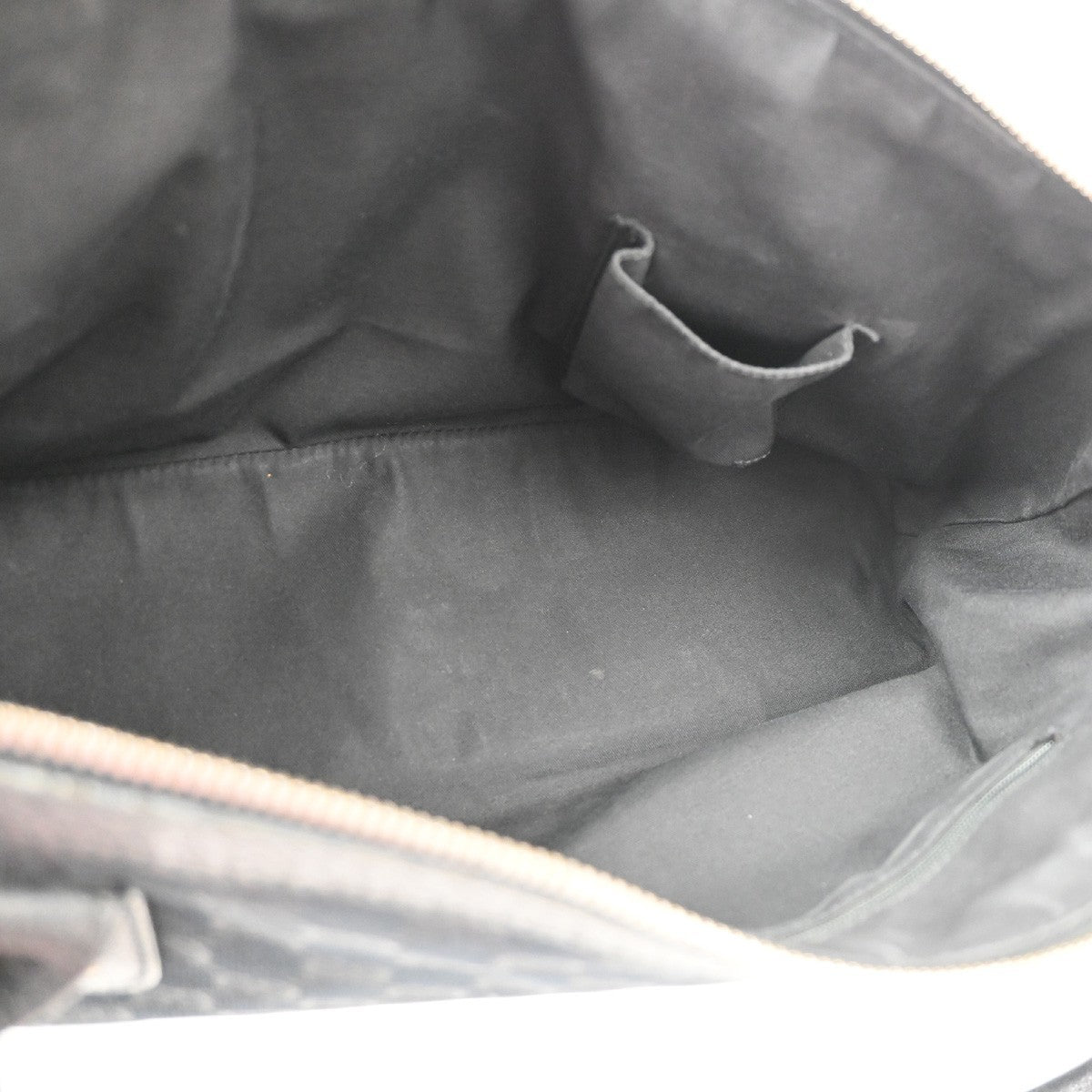 Gucci Princy Tote GG Canvas and leather, Black, Canvas, Tote Bag