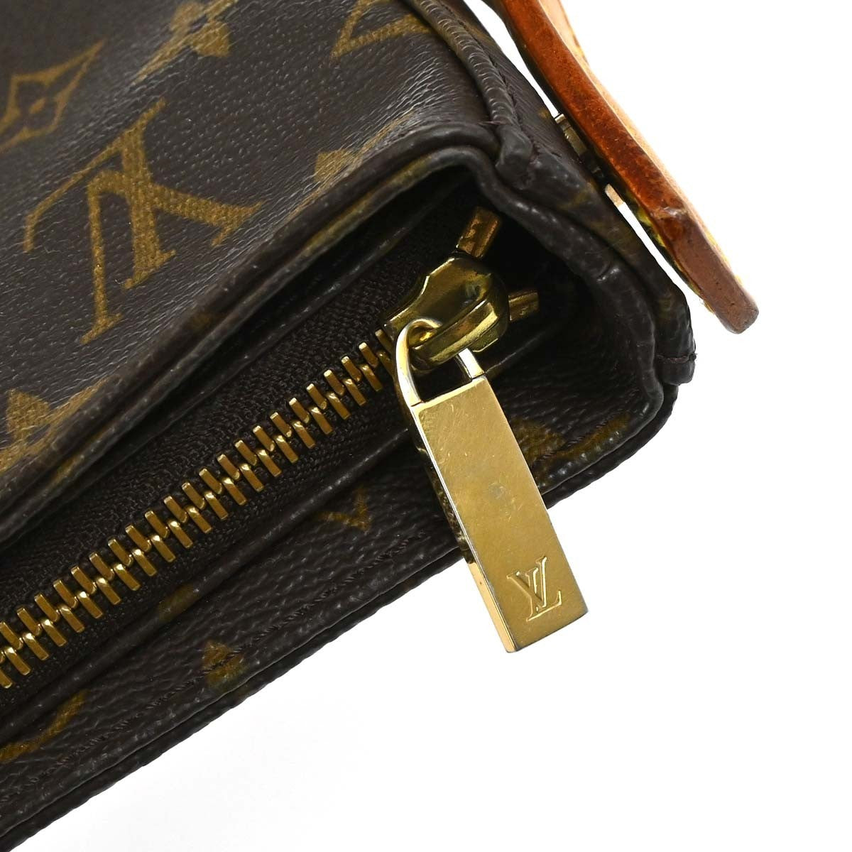Louis Vuitton Looping Monogram Canvas, Brown, Canvas, Handbag