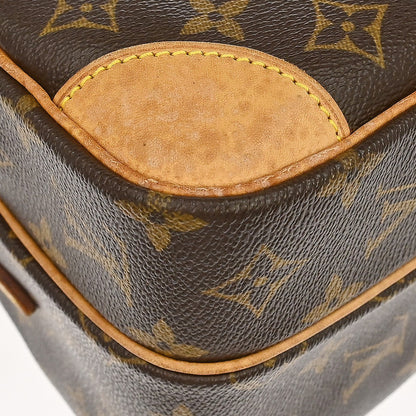 Louis Vuitton Nil Shoulder Bag Monogram Canvas, Brown, Canvas, Shoulder Bag