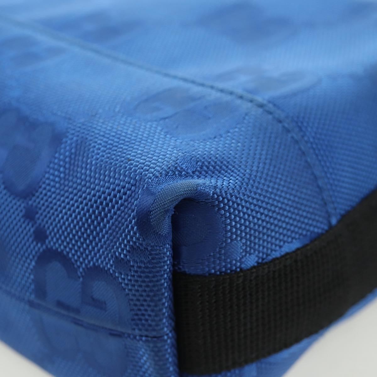 Gucci Off The Grid Buckle Messenger GG Econyl, Blue, Canvas, Handbag