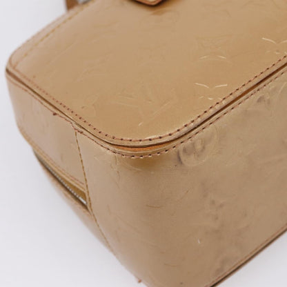 Louis Vuitton Mat Shelton Monogram Vernis, Brown, Patent Leather, Handbag