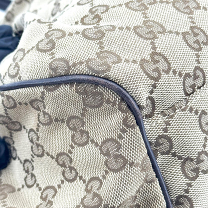 Gucci Sukey Boston GG Canvas, Beige, Canvas, Handbag
