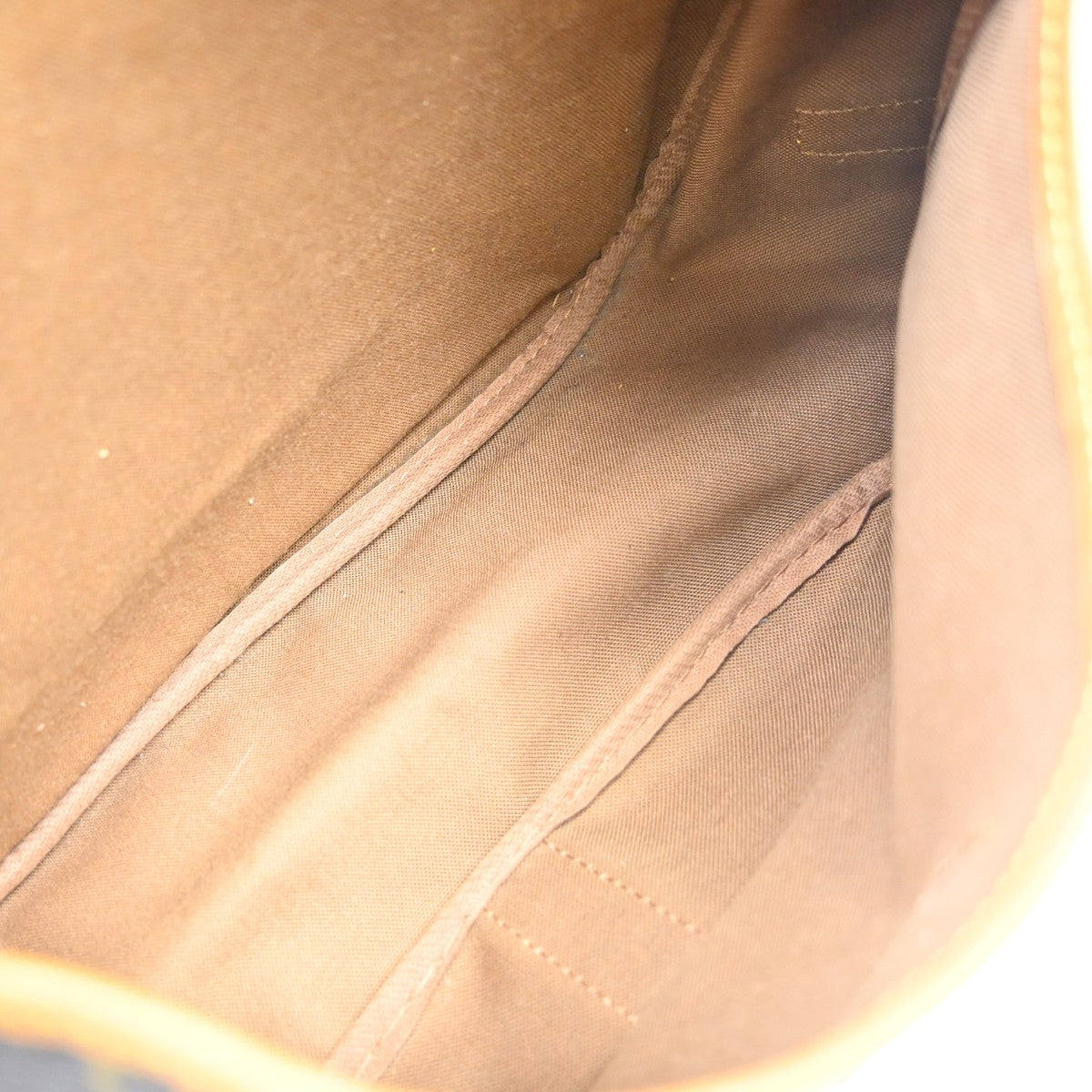 Louis Vuitton Saumur Monogram Canvas, Brown, Canvas, Shoulder Bag