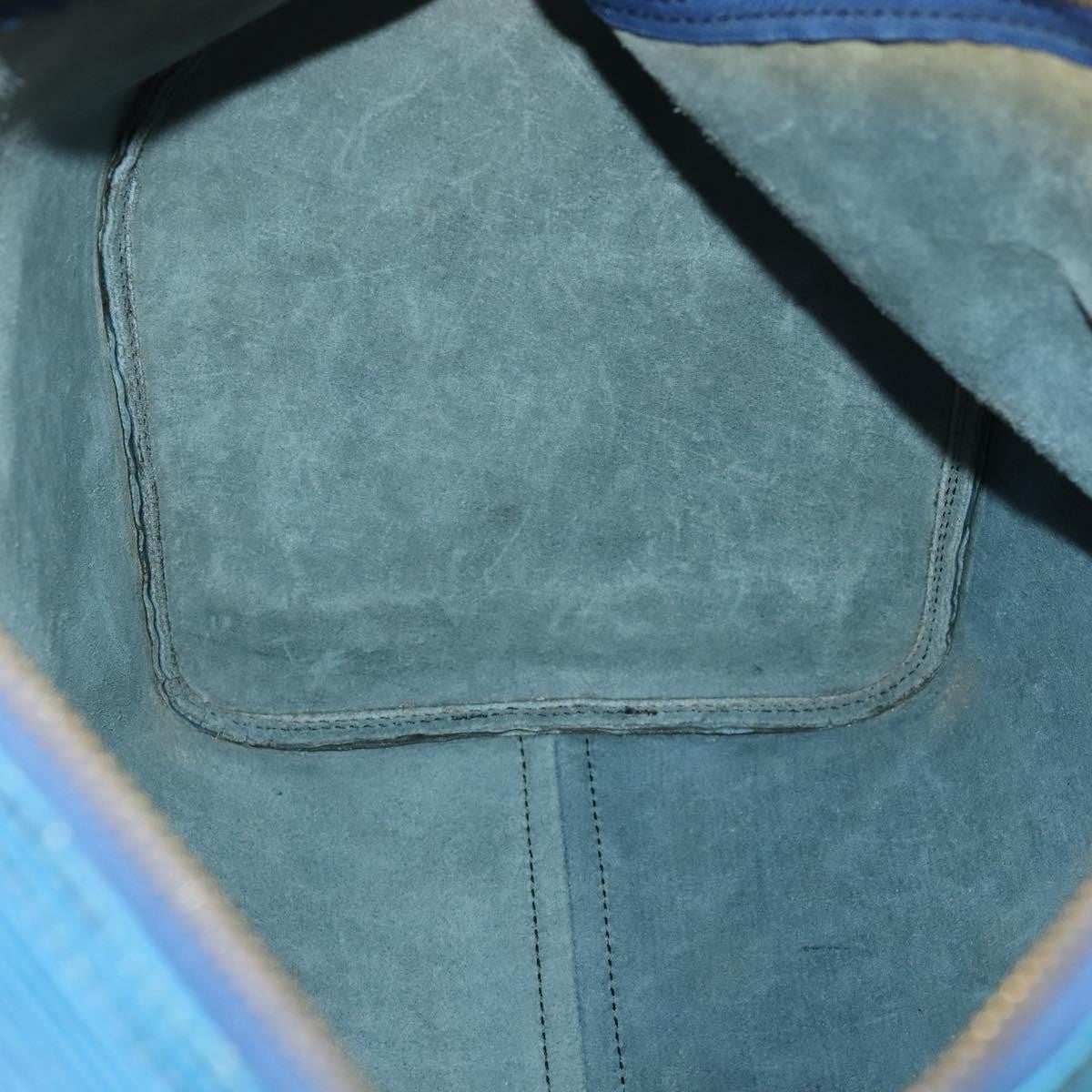 Louis Vuitton Keepall Epi Leather, Blue, Leather, Travel Bag